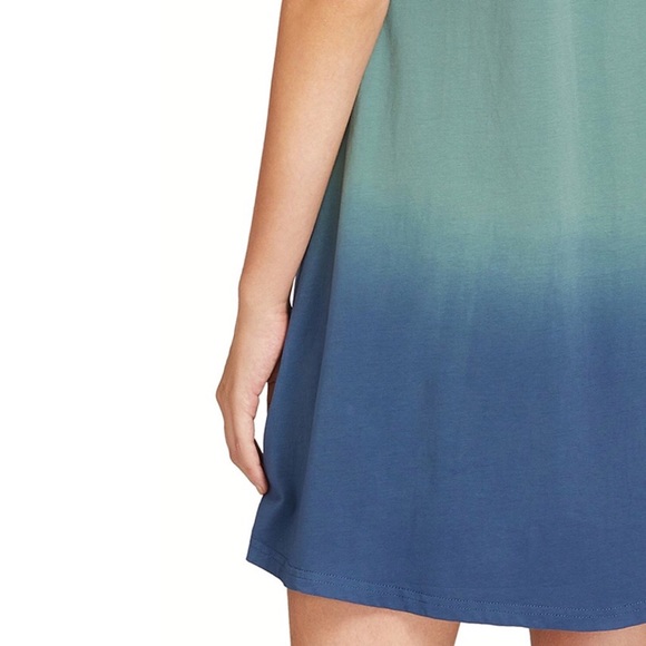 ✨ SALE Ombré Short Sleeve Tee Shirt Dress XS - 4X - Picture 4 of 4